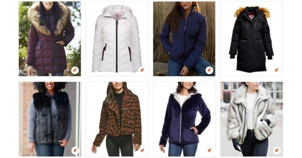 70% Off Women’s Outerwear + Extra 10% Off at Checkout