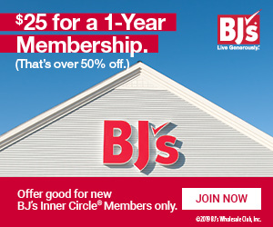 BJ’s Membership’s on Sale for $25 (Reg. $55)