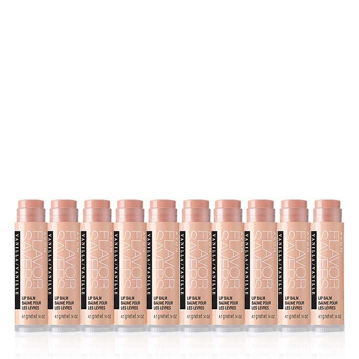 Vanilla Lip Balm 10-Pack Only $8.30