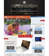 HP Black Friday and Cyber Monday Deals Good From November 25, Thru December 4, 2021