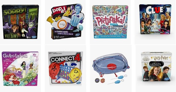Save Up to 40% off Hasbro Games on Amazon
