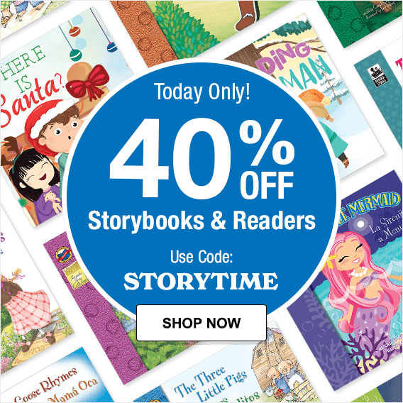 Today Only! 40% OFF Storybooks & Readers