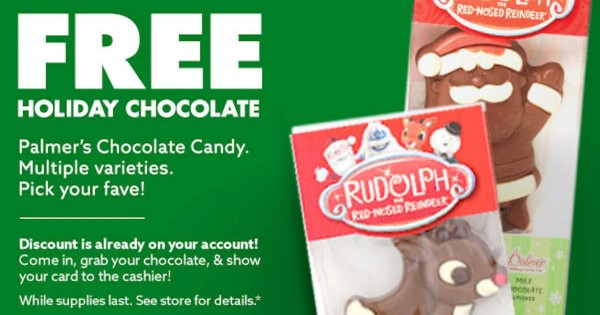 Free Holiday Chocolate Candy at Big Lots