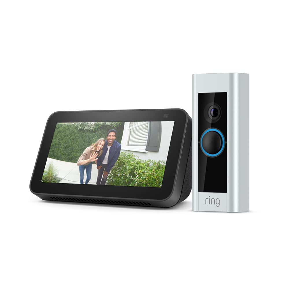 Ring Video Doorbell Pro bundle with Echo Show 5 Only $129.99 Was $254.98 Plus FREE Shipping