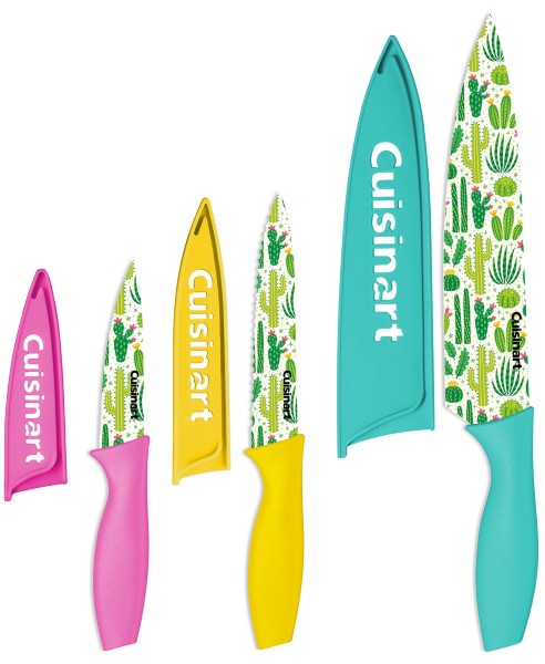 *HOT DEAL* 6-Pc. Cuisinart Cactus Print Cutlery Set Only $7.93 (Was $30)