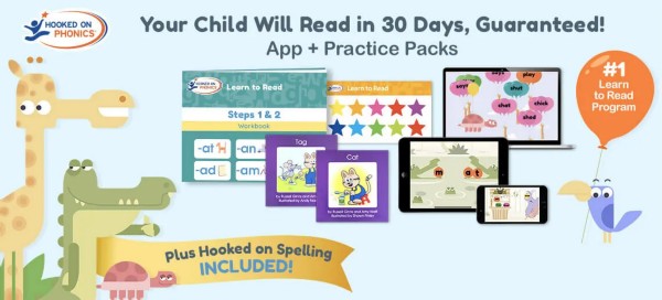 Hooked on Phonics Only $1 – Your Child Will Be Reading In 30 Days Guaranteed!