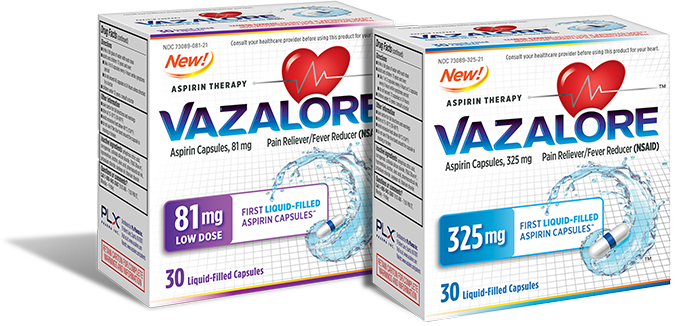 Save $3.00/1 VAZALORE 81 mg or 325 mg Product