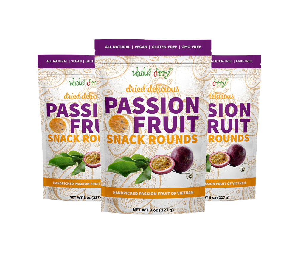 Free Wholeberry Passion Fruit Snack Rounds