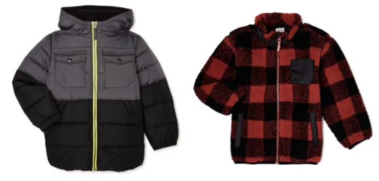 Kids Coats and Jackets UNDER $10 at Walmart