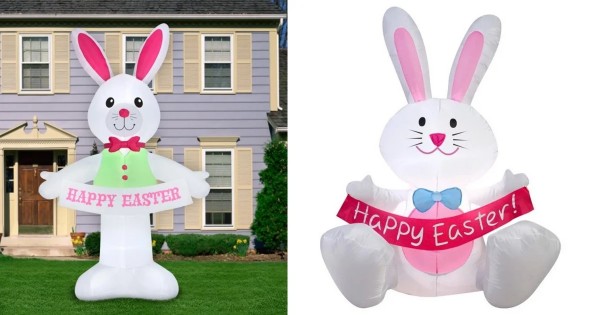 Easter Bunny Lawn Inflatables 66% Off + Free shipping