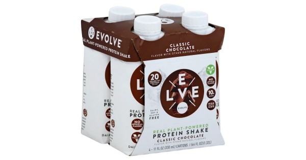 Free 4-pk of Evolve Protein Shakes at Walmart