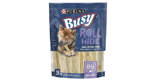 Purina Busy Real Beefhide Dog Chews ONLY $4.61 (Reg. $10)