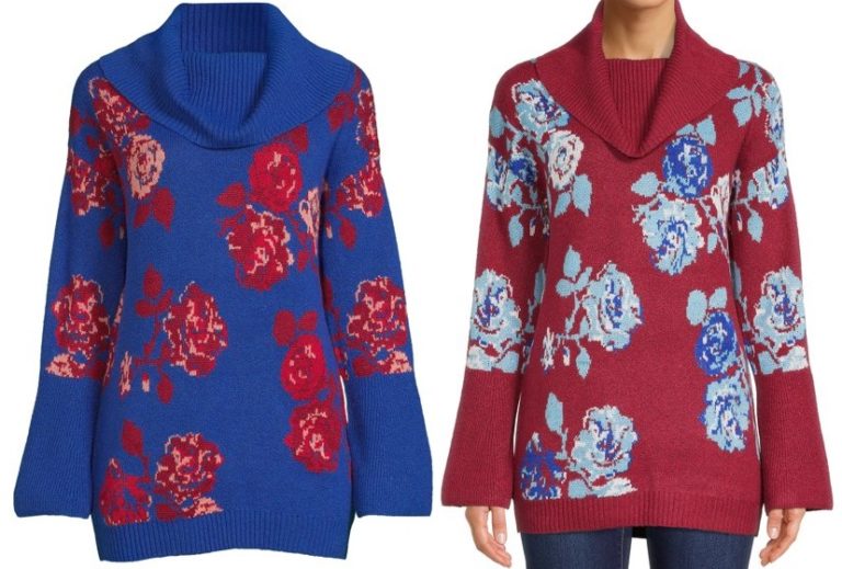 *HOT DEAL* The Pioneer Woman Floral Sweater Only $4.99 (Reg.$26.99)