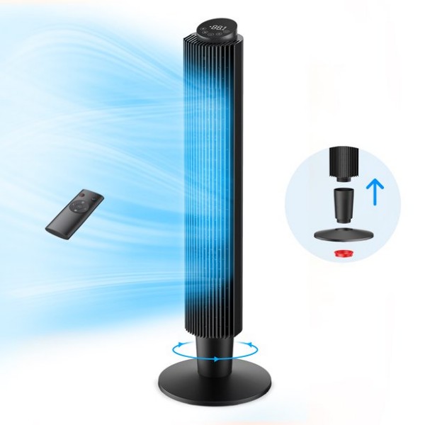 Oscillating Tower Fan with Sleep Mode Only $39.99 Was $129.99 Plus Free Shipping