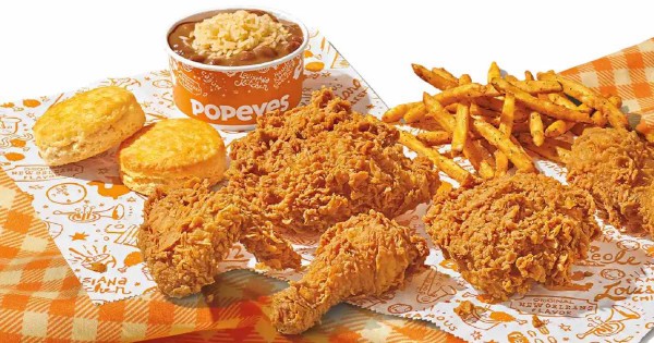 Popeyes $0.59 Two Piece Chicken