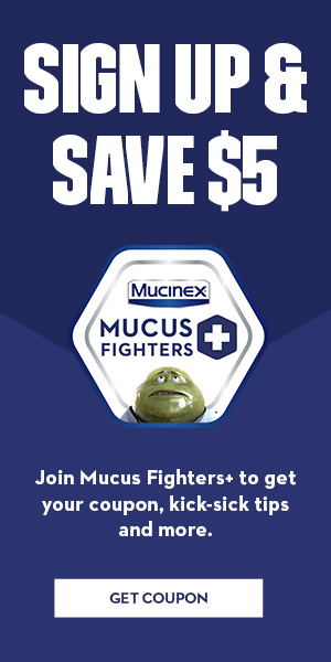 High Value $5 OFF Mucinex Coupon