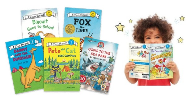 Hurry 50% Off I Can Read! Books + Free Shipping