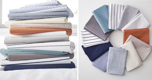 Save 50% Off Cotton Sheet Sets – Any Size ONLY $29.99 (Reg $60)