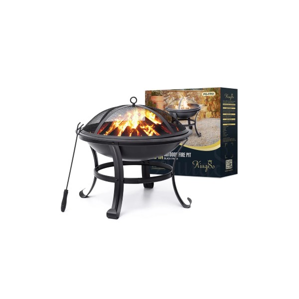 Outside Wood Burning Fire Pit Only $29.99 Was $50.99