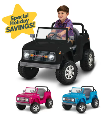 Kid’s Classic Ford Bronco Only $89 (Reg. $149)