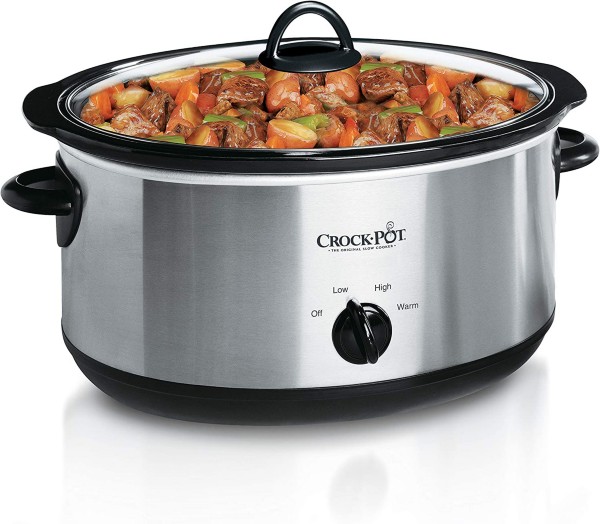 Stainless Steel 7-Quart Crock Pot Only $24.99 (Reg. $49.99)
