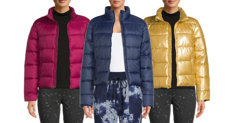 Women’s Puffer Jacket ONLY $12.98 (Reg $25)