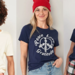 $3.97 Women’s Holiday T-Shirt at Old Navy
