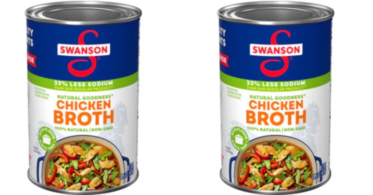 Swanson Chicken Broth Only $1