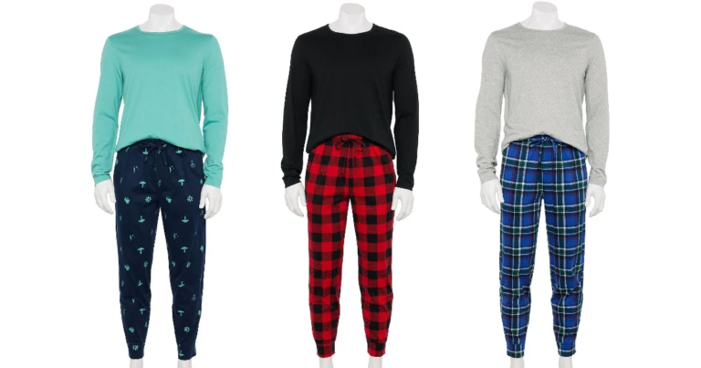 Sonoma Men’s 2-Pc Top & Bottoms Pajama ONLY $11.99 (Reg $54)At Kohl’s
