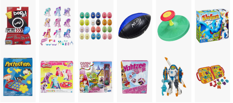 Save Up To 41% On Play-Doh, Nerf, Hasbro Games and more!