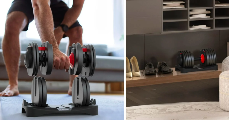 Quick Select Adjustable Dumbbells ONLY $99 (Reg $199)
