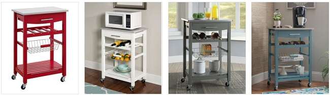 Zulily: Linon Home Kitchen Carts Only $99.99 (reg. $359, SAVE 72%)