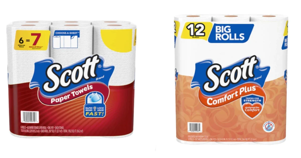 Scott Paper Products ONLY $2.25 (Reg. $5)