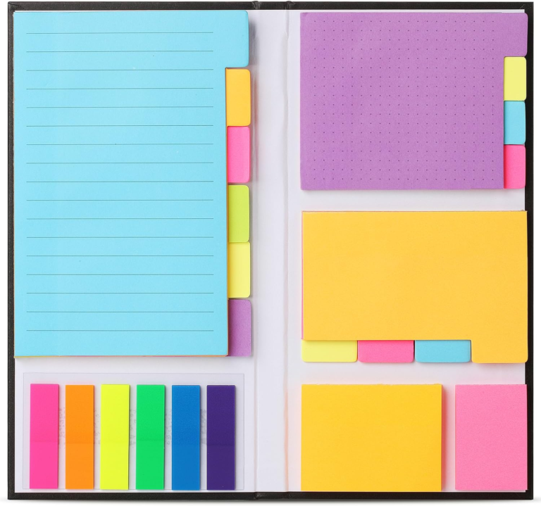 410 Piece Sticky Notes Set With Divider Tabs Only $6.99 Was $10.99