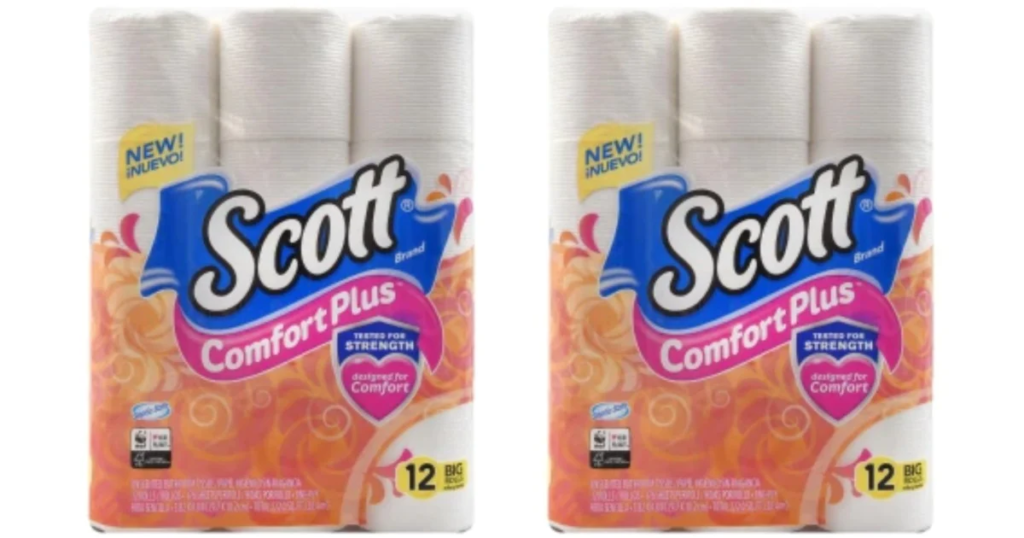 *HOT DEAL* Scott Comfort Toilet Paper 12-Pk ONLY $2.75 (Reg. $5)