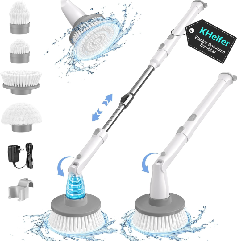 Electric Spin Cordless Shower Scrubber Only $44.96 After Coupon Was $69.99