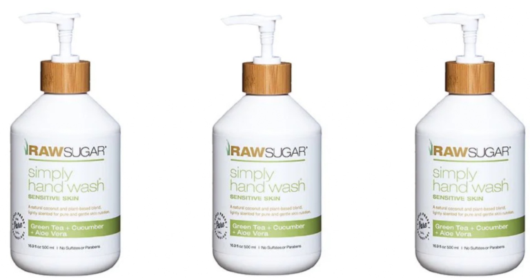 Free Raw Sugar Hand Wash