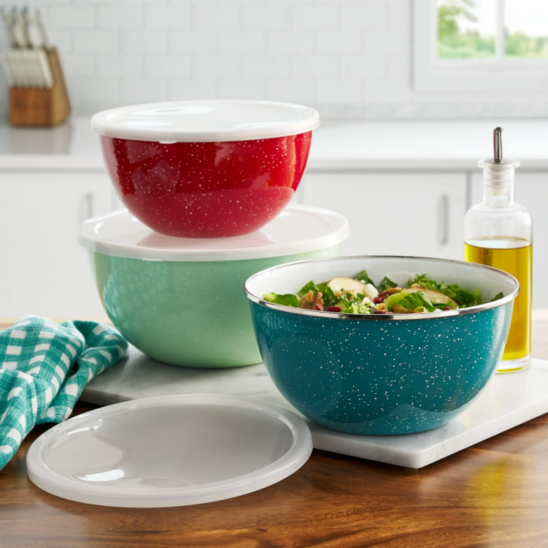 The Pioneer Woman 6-Piece Enamel on Steel Mixing Bowls
