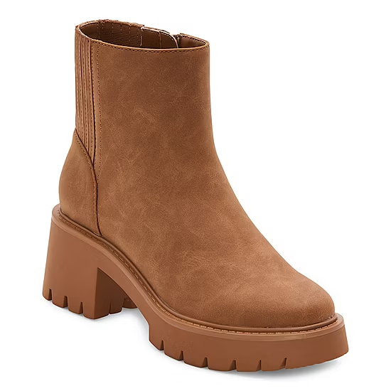a.n.a Womens Marie Block Heel Booties Now Just $20 Regularly $75