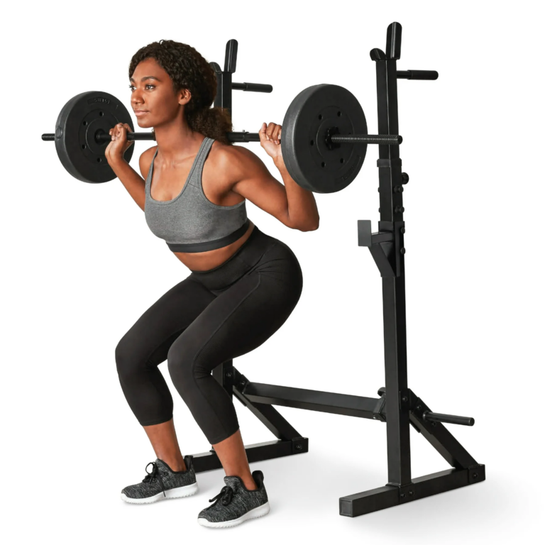 Athletic Works Adjustable Squat Rack Only $40 Reg. $100 + Free Shipping