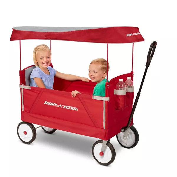 Radio Flyer 3 in 1 EZ Fold Wagon with Canopy $55 Regularly $110 + Free Shipping