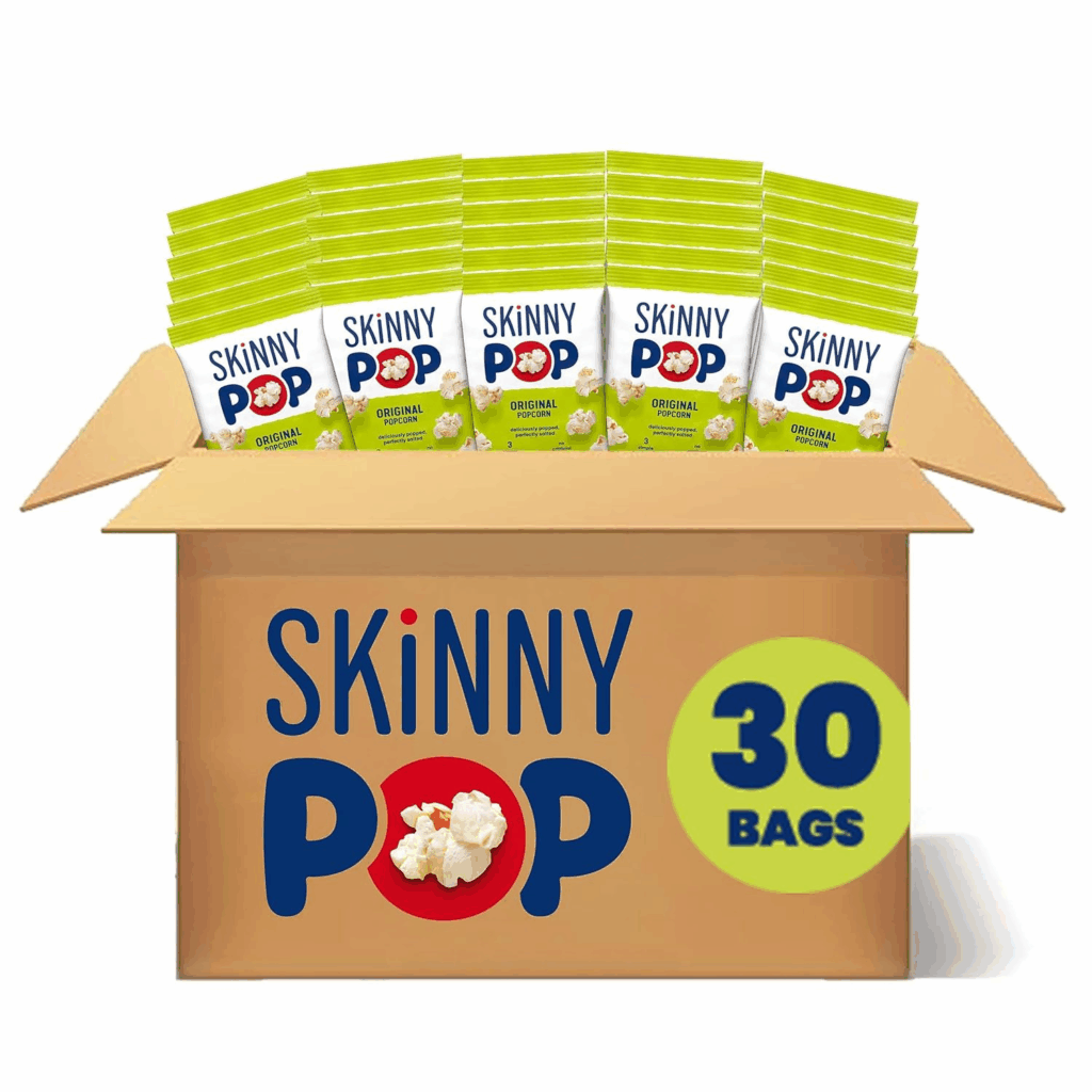 30 Pack Of SkinnyPop Original Popcorn Now Just $15.30